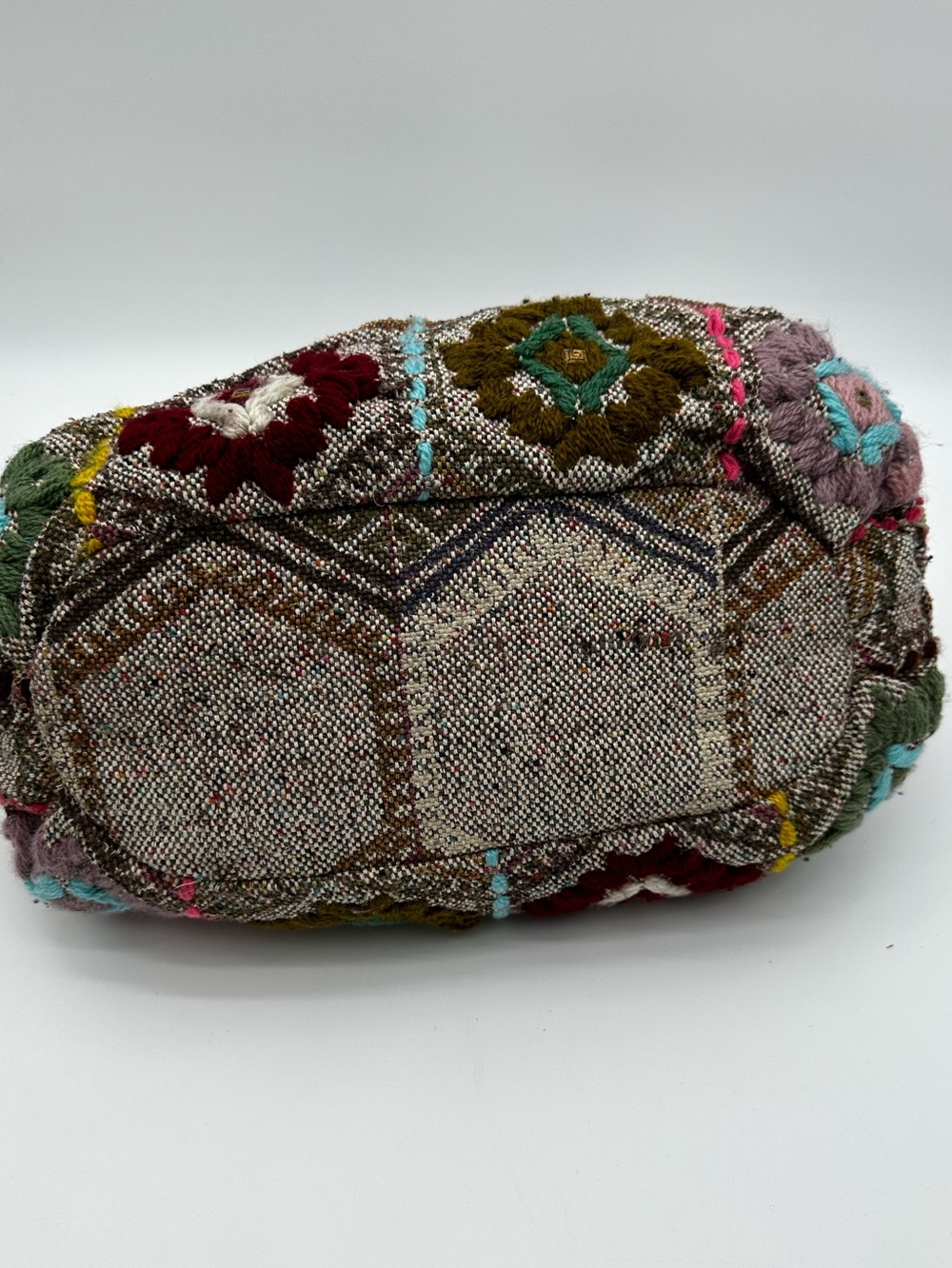 Anthropologie Miss Albright Y2K vagabond style Embroidered Bohemian Bag - Picture 13 of 13
